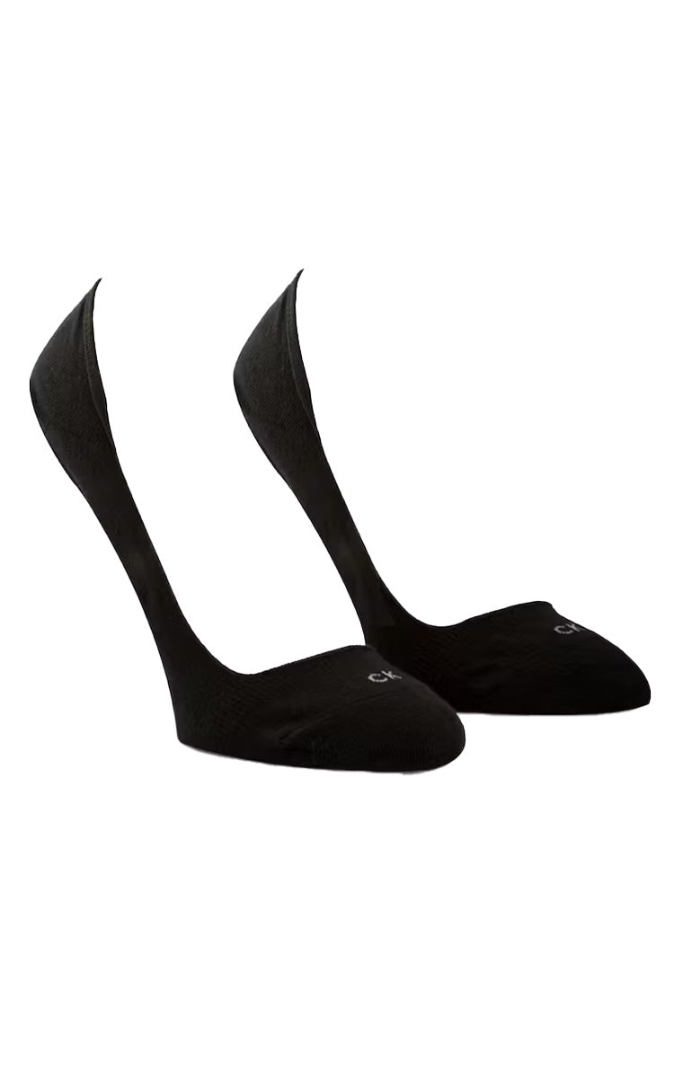 Calvin Klein invisible socks in black