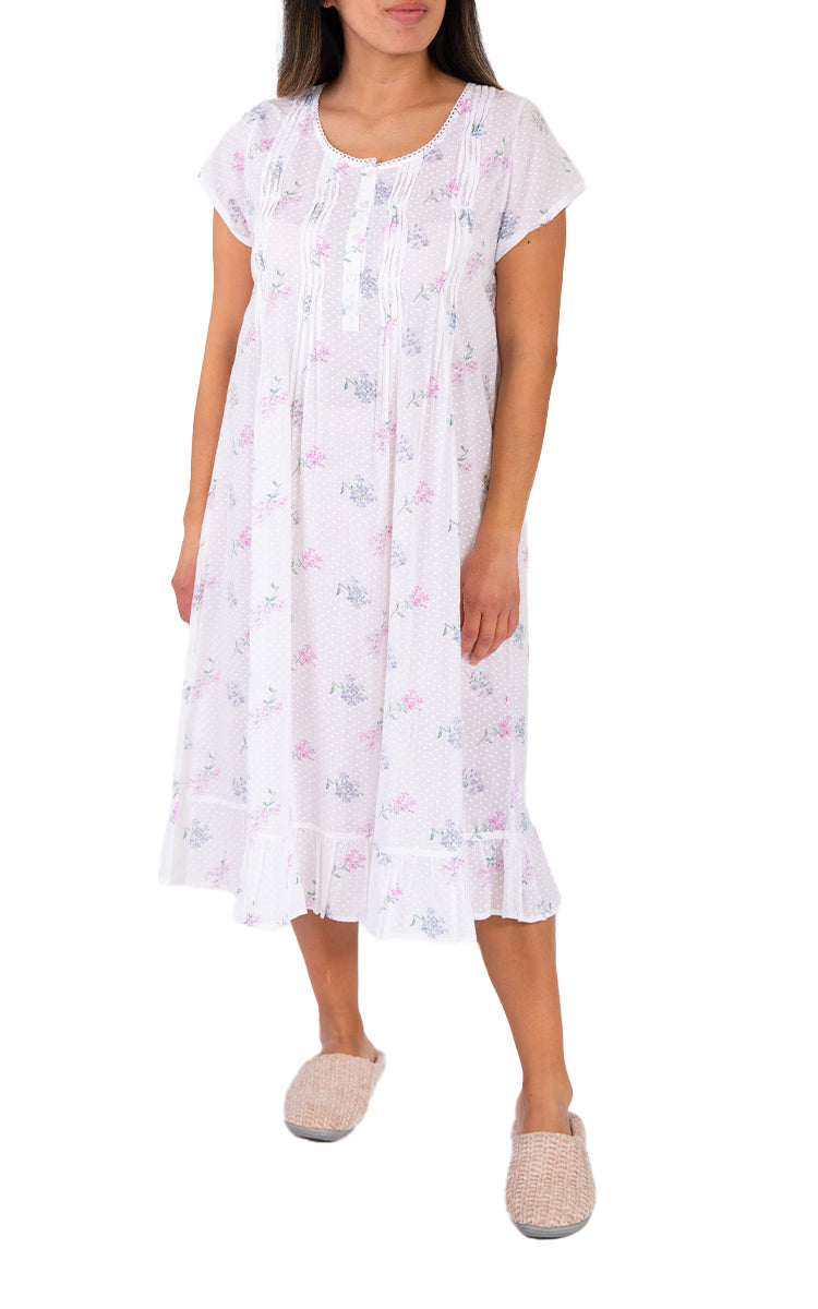 Best cotton nightie for senior women Australia and New Zealand from French Country. Shop Online at natureswear