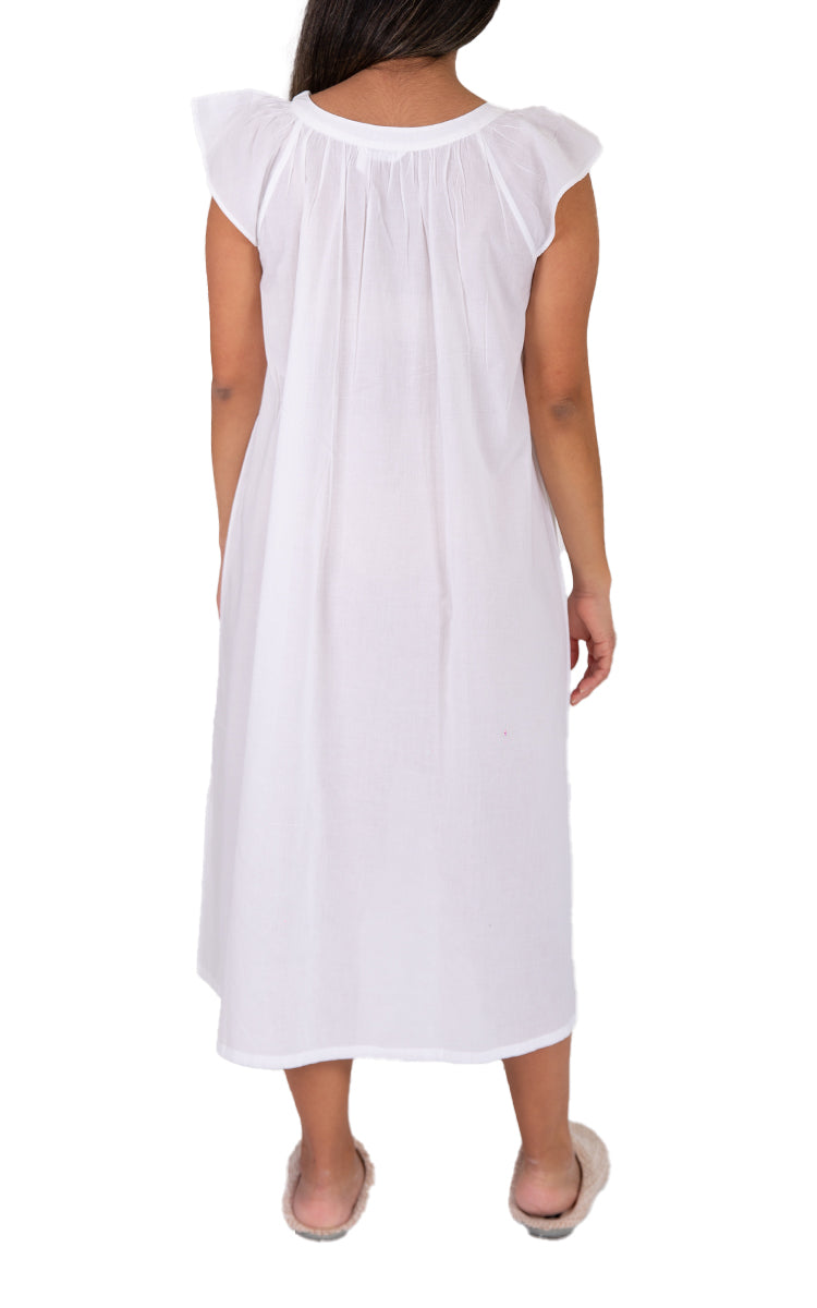 Beautiful nightie for women made from pure cotton by French Country. Shop at natureswear.com