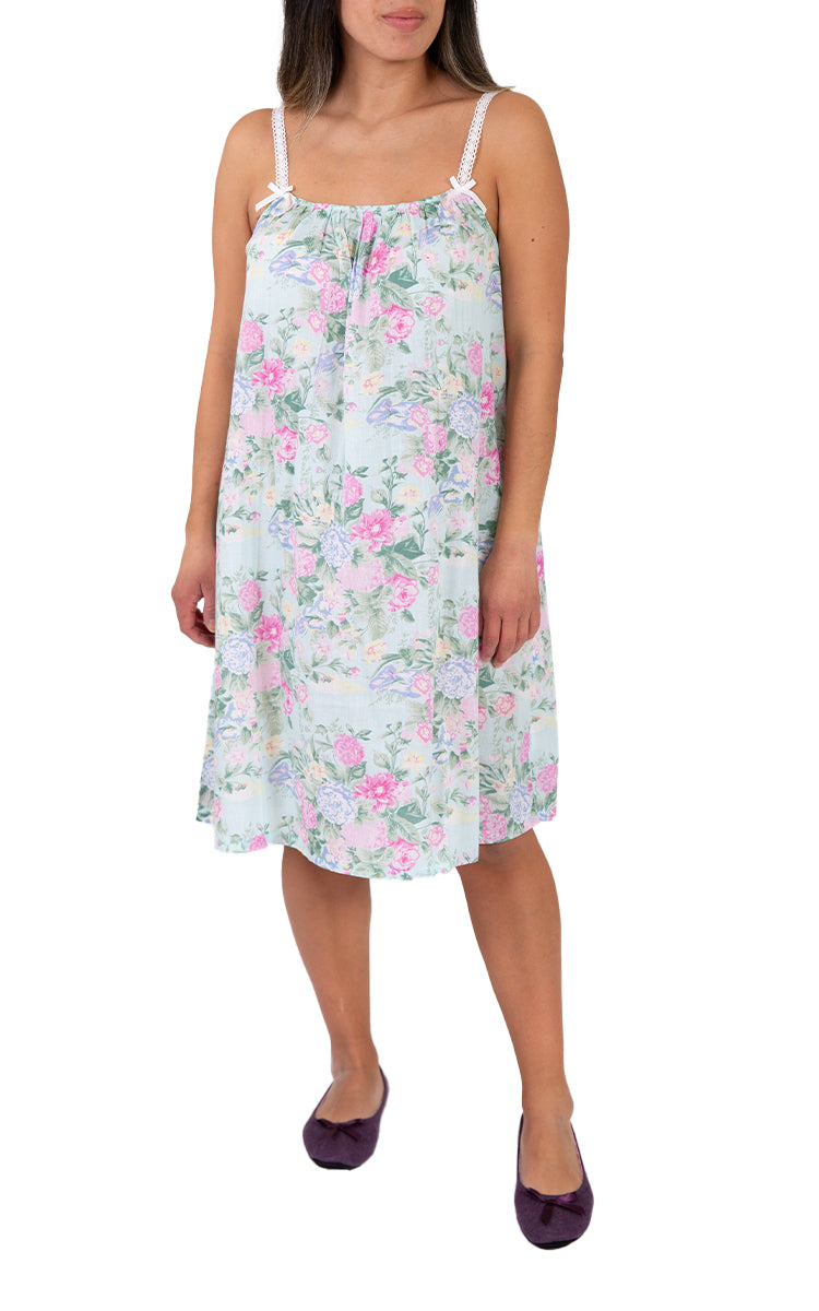 Cute summer cotton french country nightie for ladies. Shop online at natureswear