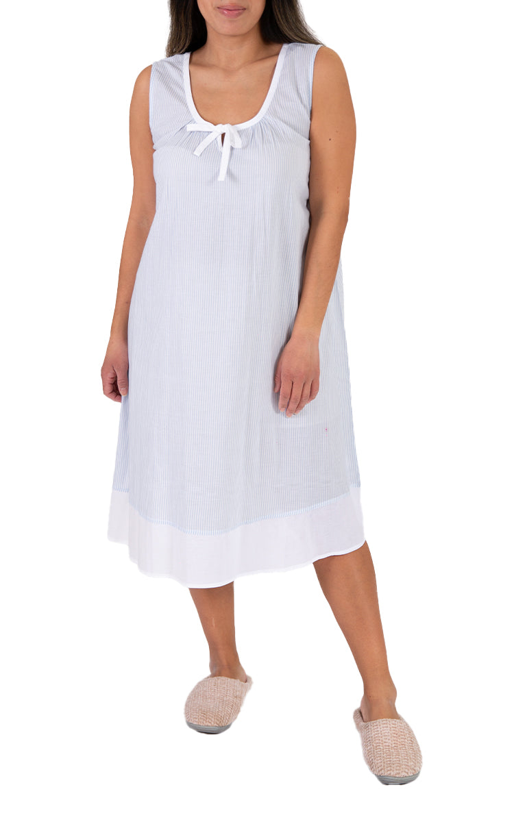 Summer cotton sleeveless nightie for sale by French Country Australia