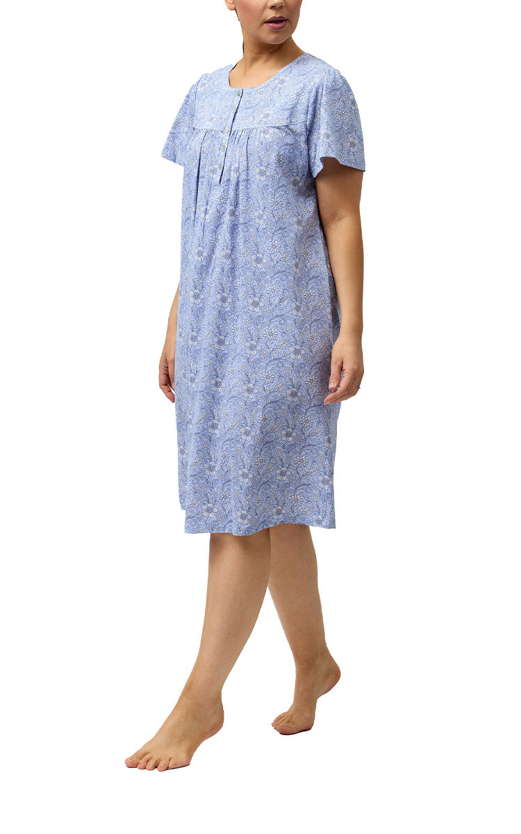 Schrank cotton nighties with short sleeve for sale online at natureswear.com for Australia and New Zealand