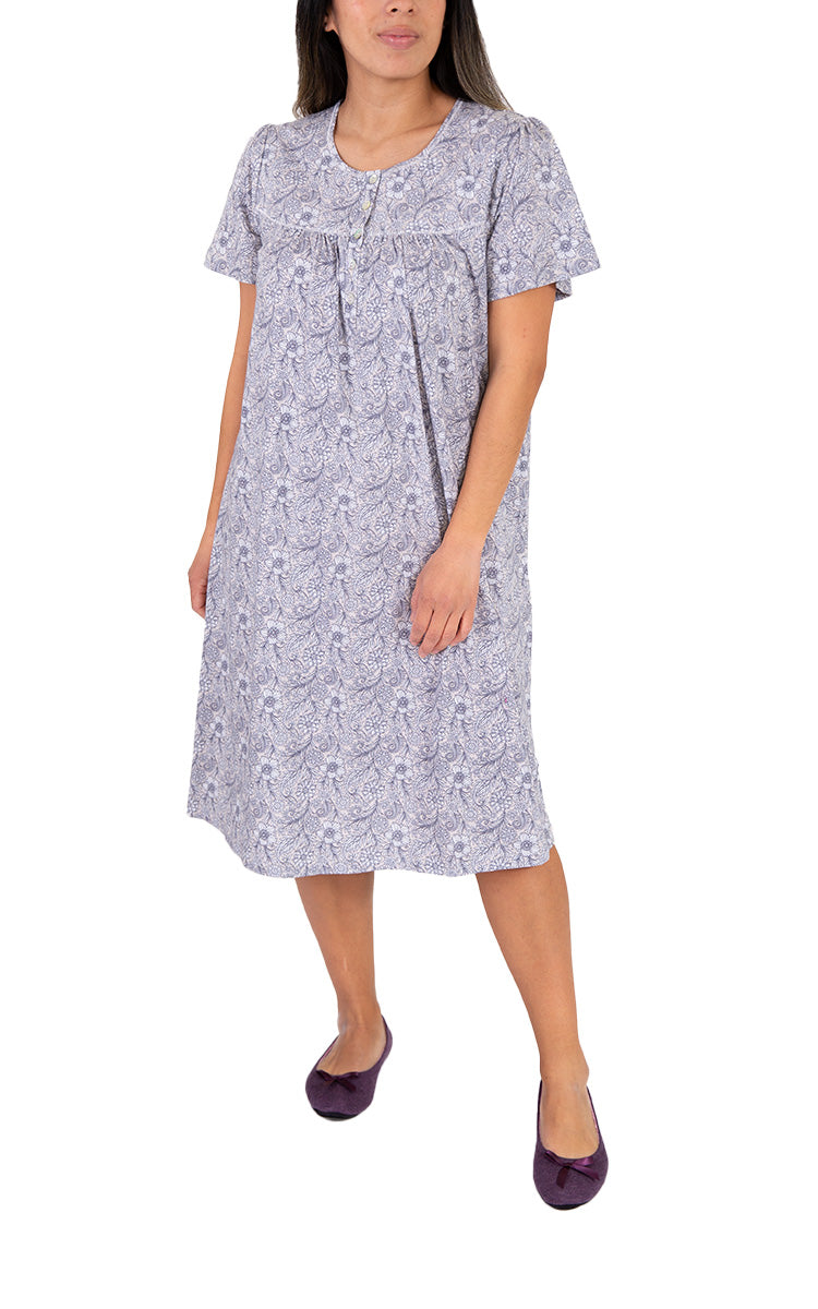 Schrank cotton short sleeve nighties for sale online at natureswear for Australia and New Zealand