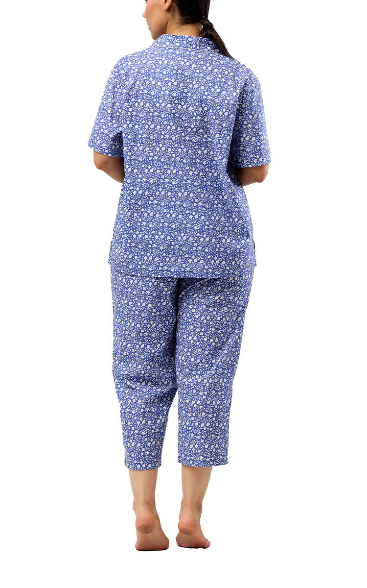 Womens summer cotton pyjama for sale online at natureswear by schrank. Perfect for senior women.