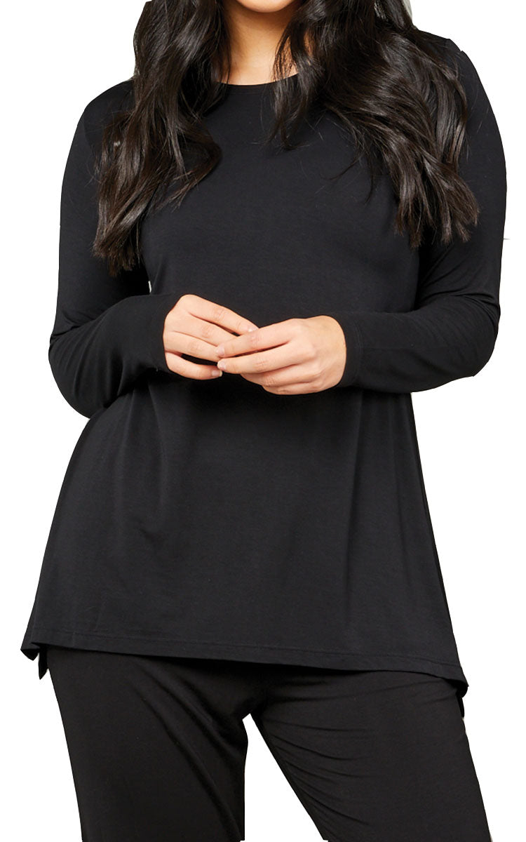 Tani Modal Tops for Ladies | Buy Modal Long Sleeve Tops for Women ...